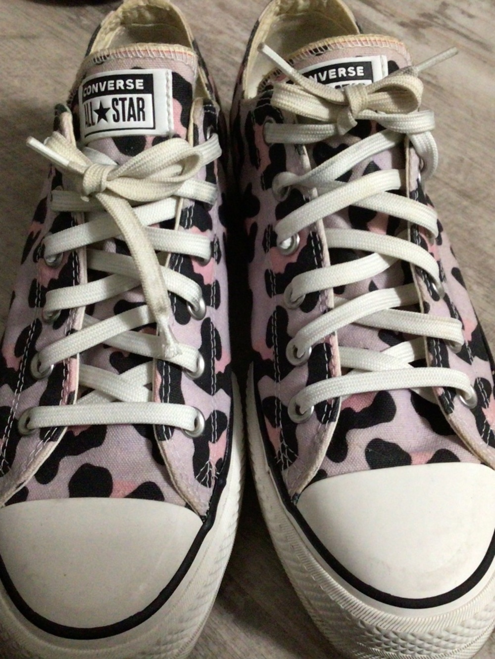 Camo platform Converse